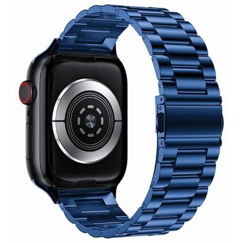 Металлический ремешок для Apple Watch 38, 40, 41 мм, синий